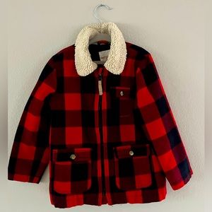 Boys Plaid Shacket